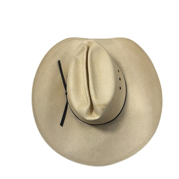 Stetson John B Stetson  cowboy hat genuine shantung 7x  7 1/4 - Picture 3 of 7